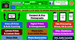 Desktop Screenshot of colliersphotographicswansea.co.uk